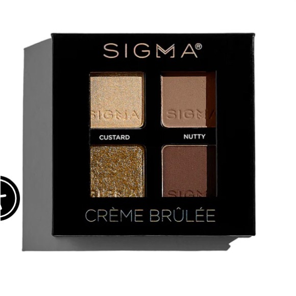 Sigma Beauty CRÈME BRÛLÉE EYESHADOW QUAD - Picture 5 of 5